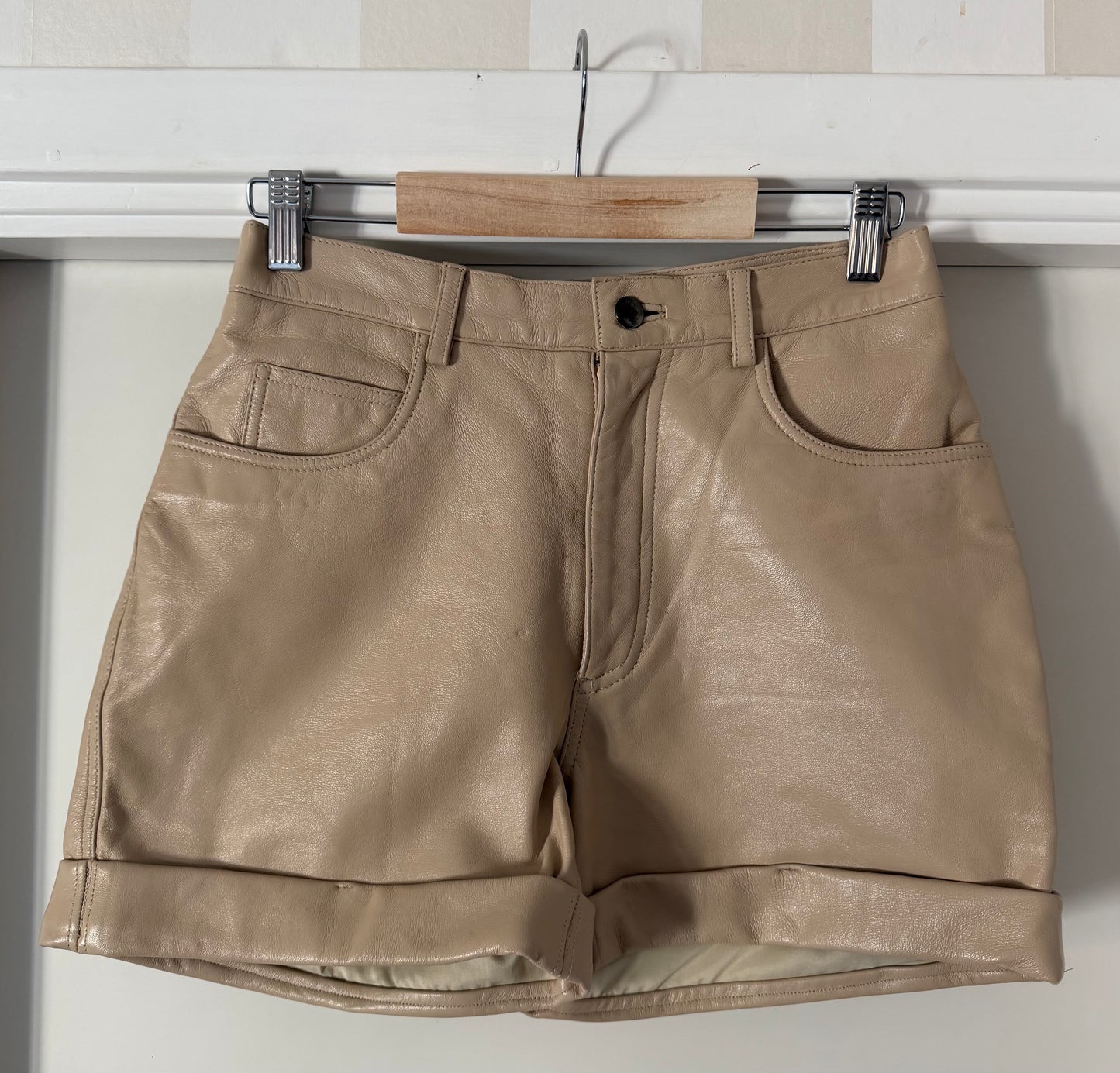 Skinnshorts, Hugo buscati, vintage